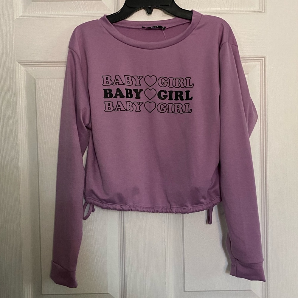 Papaya Women's Cropped Sweatshirt Very Soft